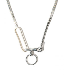 ▲○KNOBBLY STUDIO / TWIN LINK NECKLACE
