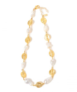 ○ADER.bijoux / WHEEL pearl ネックレス