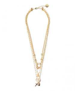 LOTUS PINK / charms&chains ネックレス