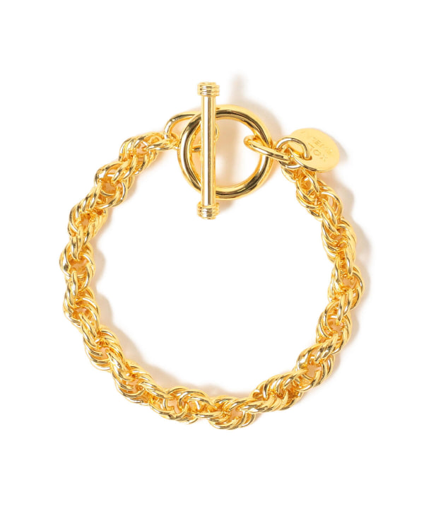 Ray BEAMS（レイ ビームス）○XOLO JEWELRY / Twist ブレスレット GOLD