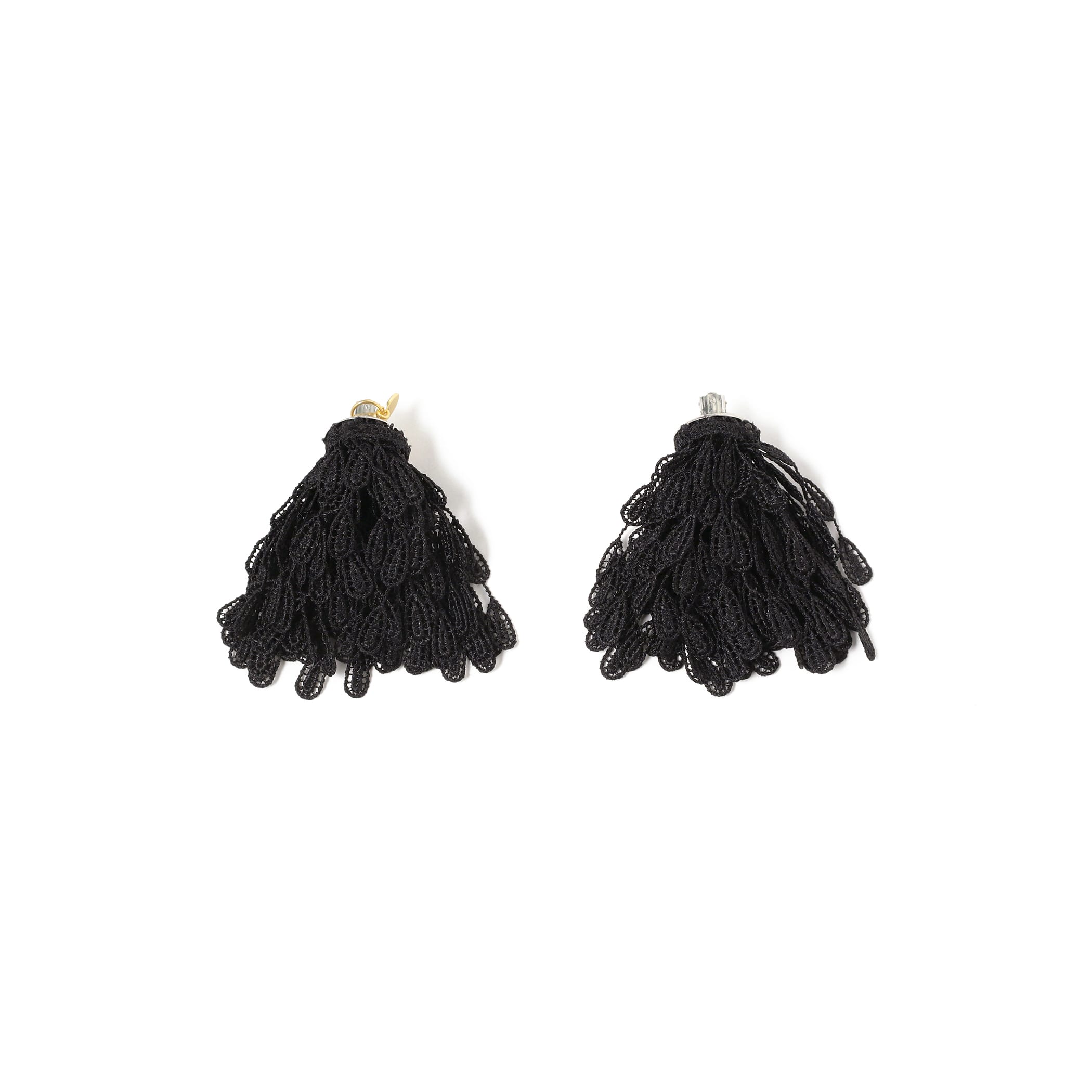 【別注】FUMIE=TANAKA / レース イヤリング アクセサリー WOMEN BLACK ONE SIZE 【別注】FUMIE=TANAKA / レース イヤリング アクセサリー WOMEN BLACK ONE SIZE