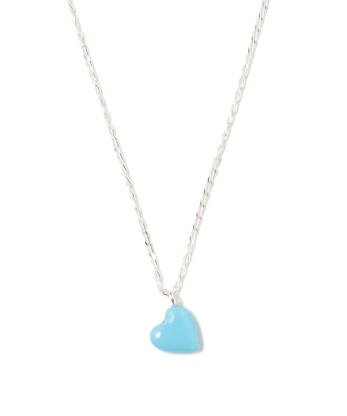 MOMOCREATURA / Heart Necklace アクセサリー WOMEN Pale Blue ONE SIZE MOMOCREATURA / Heart Necklace アクセサリー WOMEN Pale Blue ONE SIZE