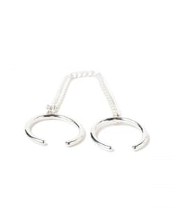 〇Saskia Diez / OPEN BOLD WIRE RING DOUBLE