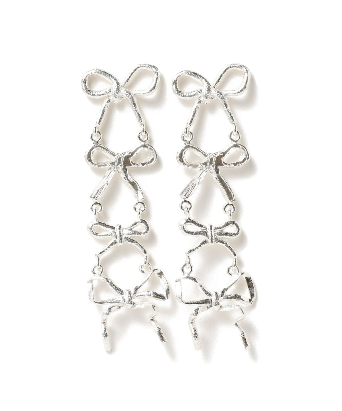 ○CRISTINA JUNQUERO / SARA ピアス アクセサリー WOMEN SILVER ONE SIZE ○CRISTINA JUNQUERO / SARA ピアス アクセサリー WOMEN SILVER ONE SIZE