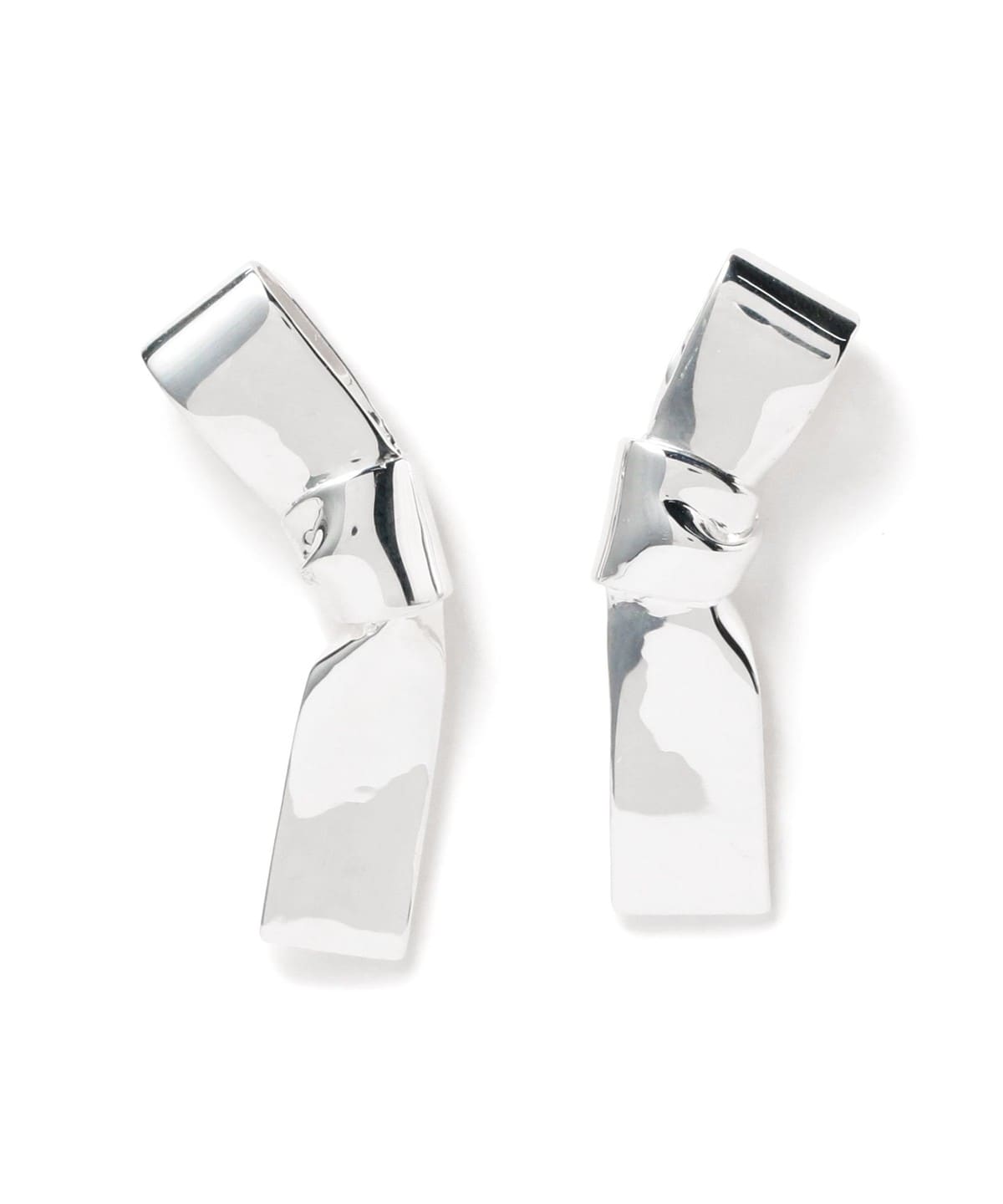 ○ANNIKA INEZ アニカ イネズ / Large Cravat Earrings アクセサリー WOMEN SILVER ONE SIZE ○ANNIKA INEZ アニカ イネズ / Large Cravat Earrings アクセサリー WOMEN SILVER ONE SIZE