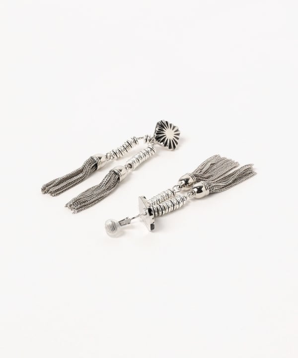 Ray BEAMS（レイ ビームス）〇TOGA PULLA / DOUBLE FRINGE EARRINGS（アクセサリー イヤリング）通販｜BEAMS