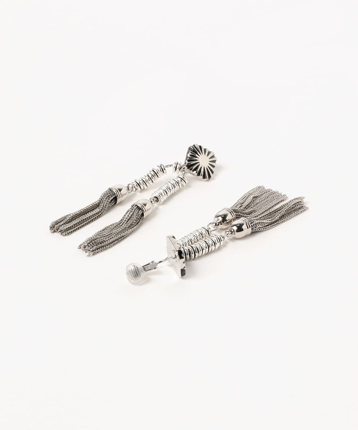 Ray BEAMS（レイ ビームス）〇TOGA PULLA / DOUBLE FRINGE EARRINGS（アクセサリー イヤリング）通販｜BEAMS