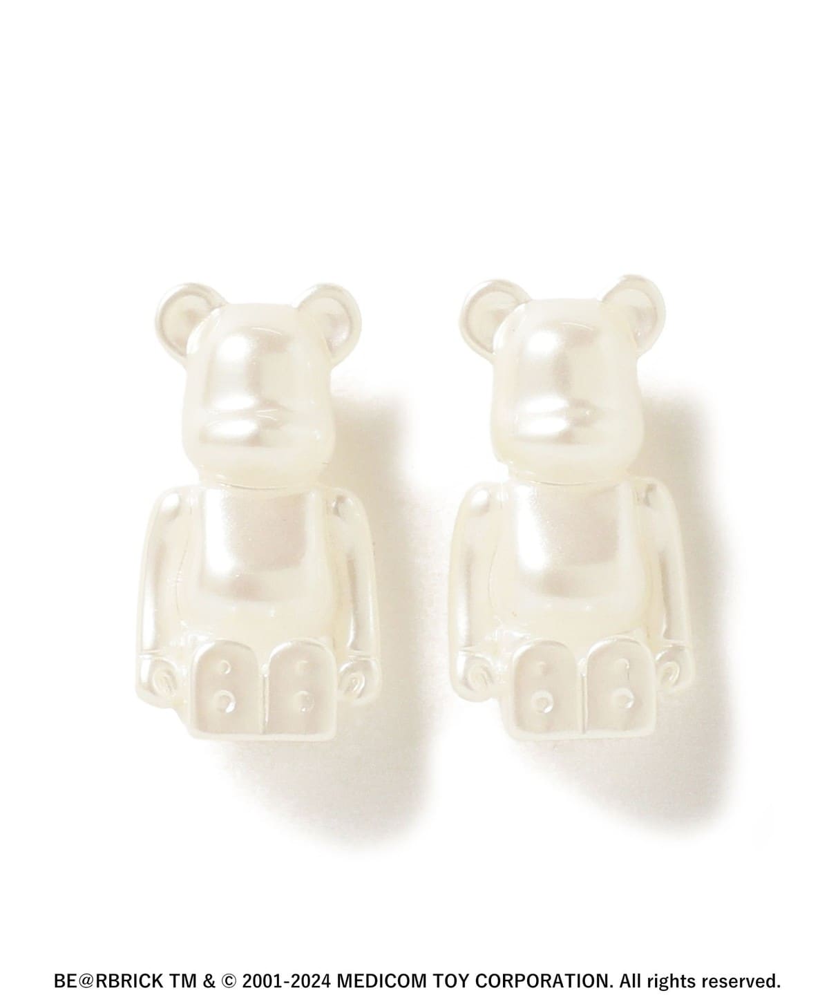 Ray BEAMS（レイ ビームス）【別注】dix × BE@RBRICK for Ray BEAMS / SITTING ピアス（アクセサリー ピアス （両耳用））通販｜BEAMS