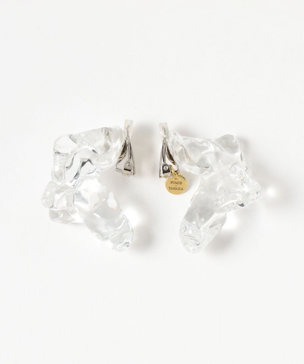 Ray BEAMS（レイ ビームス）FUMIE=TANAKA / クリア イヤリング  