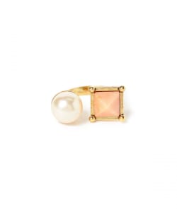 ADER.bijoux / LOULOU gem pearl ring