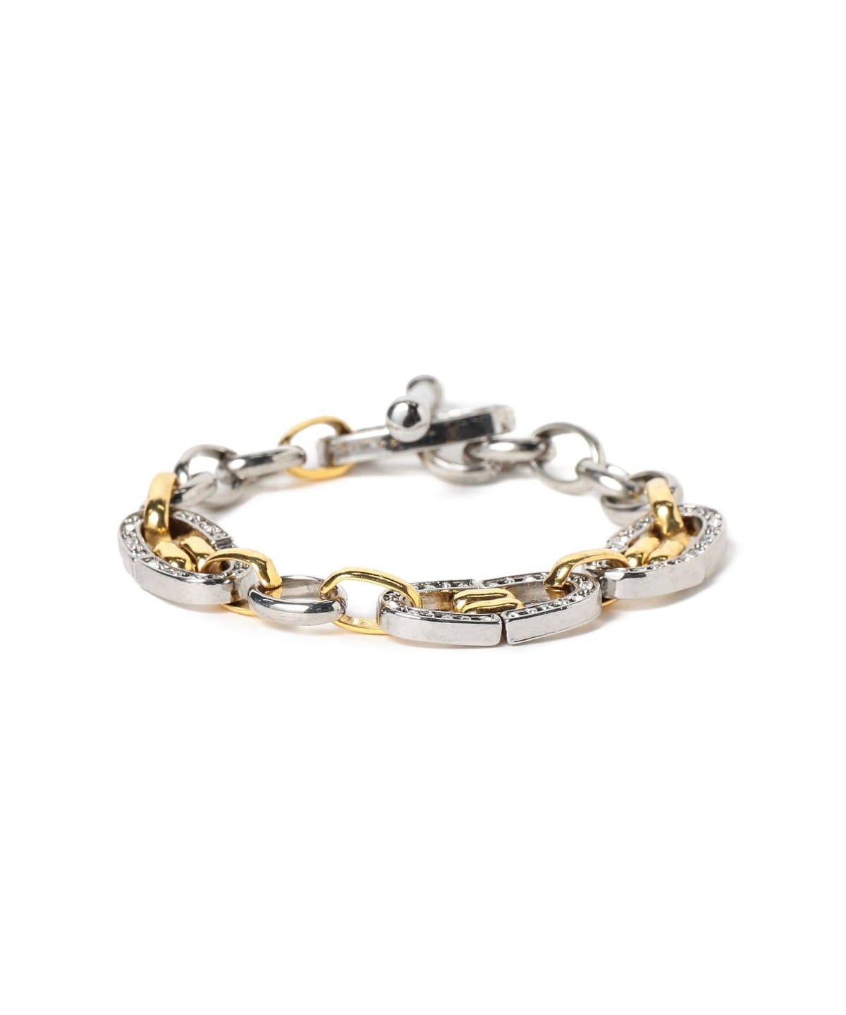 ADER. bijoux アデルビジュー / FER A CHEVAL mix chain bracelet アクセサリー WOMEN bi-color ONE SIZE ADER. bijoux アデルビジュー / FER A CHEVAL mix chain bracelet アクセサリー WOMEN bi-color ONE SIZE