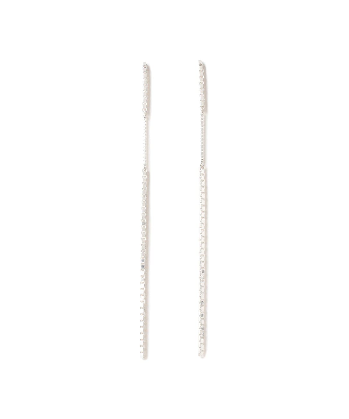 Saskia Diez サスアキ ディーズ / Mixed Fringe Earrings Long アクセサリー WOMEN SILVER ONE SIZE Saskia Diez サスアキ ディーズ / Mixed Fringe Earrings Long アクセサリー WOMEN SILVER ONE SIZE