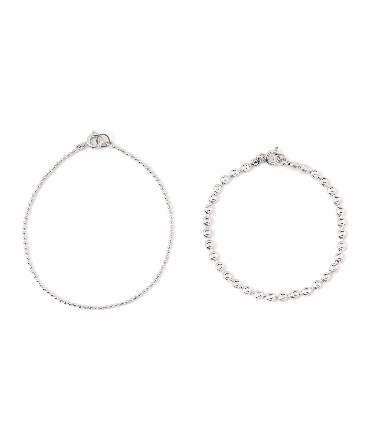 追跡有★sport b. ダブルチェーンブレスレット Ray BEAMS(レイ ビームス)【7/3新規値下げ】RBS / シャイン
