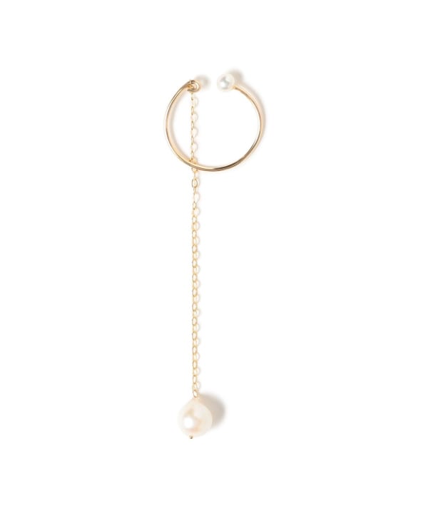 【お年玉セール特価】 Ray イヤーカフ ロング パール / ビームス）RACKETS BEAMS（レイ アクセサリー・ヘアアクセサリー