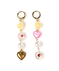 LOTUS PINK / wish roses ピアス