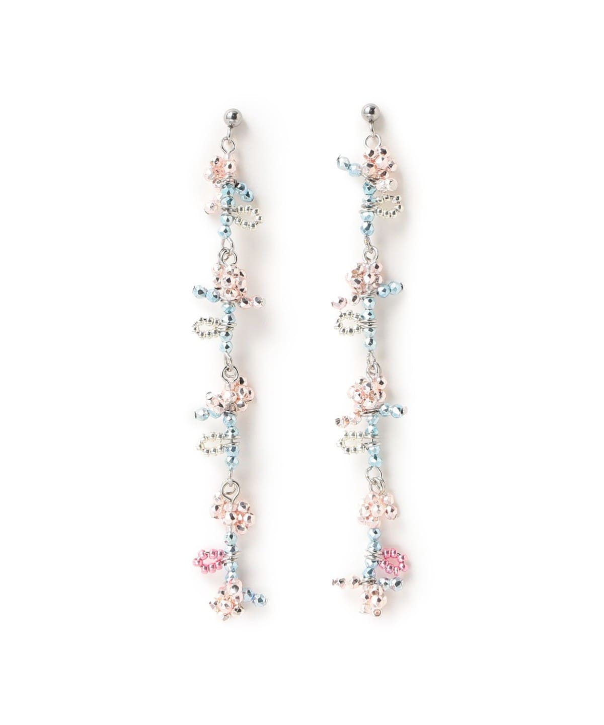 LOTUS PINK ロータスピンク / twinkle リトル フラワー ピアス アクセサリー WOMEN PINK/BLUE ONE SIZE LOTUS PINK ロータスピンク / twinkle リトル フラワー ピアス アクセサリー WOMEN PINK/BLUE ONE SIZE
