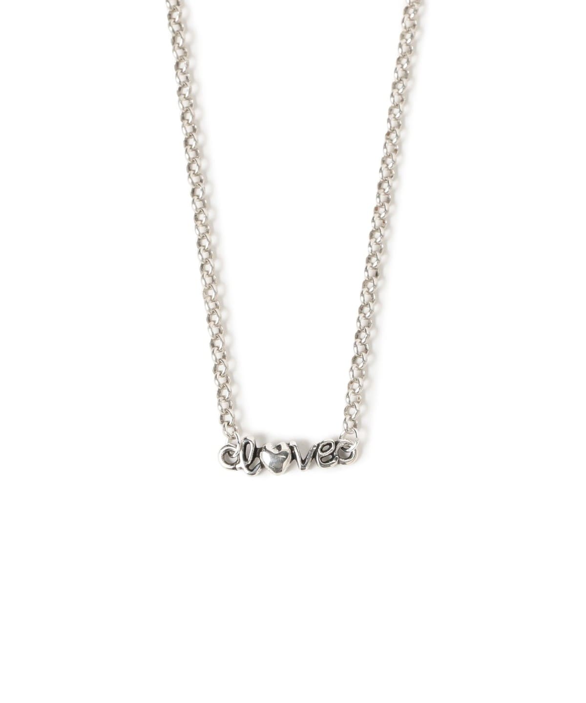 OtroAccesorio / LOVE ネックレス アクセサリー WOMEN SILVER ONE SIZE OtroAccesorio / LOVE ネックレス アクセサリー WOMEN SILVER ONE SIZE