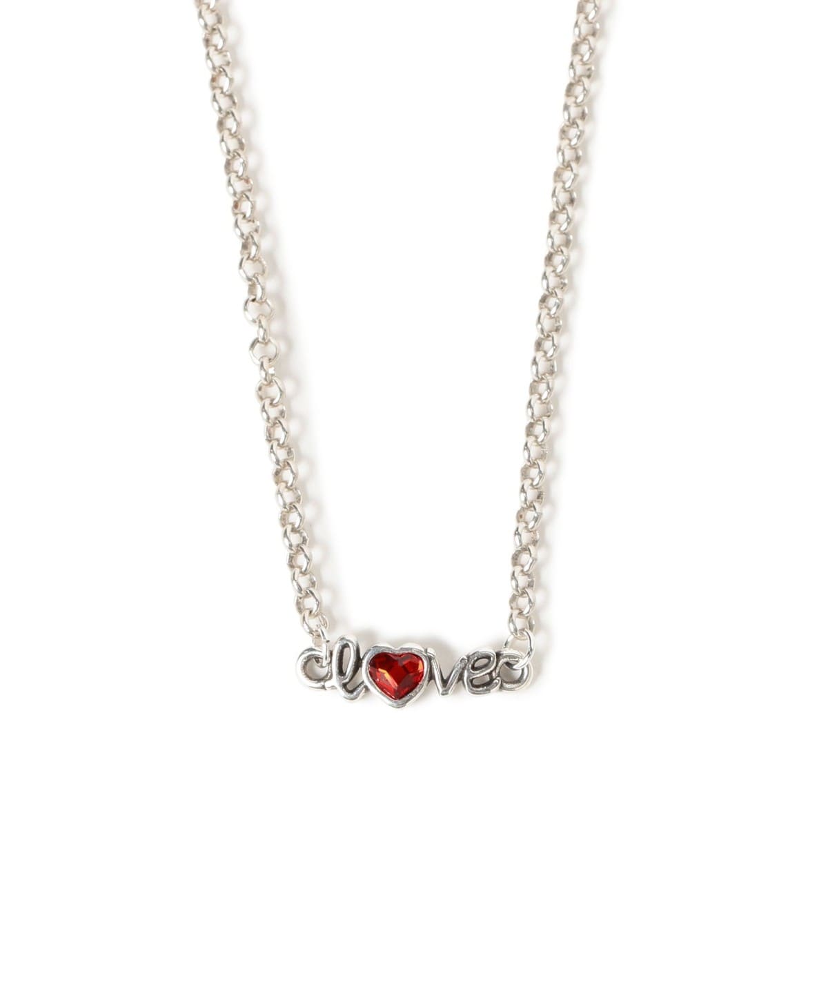 OtroAccesorio / LOVE ネックレス アクセサリー WOMEN RED ONE SIZE OtroAccesorio / LOVE ネックレス アクセサリー WOMEN RED ONE SIZE