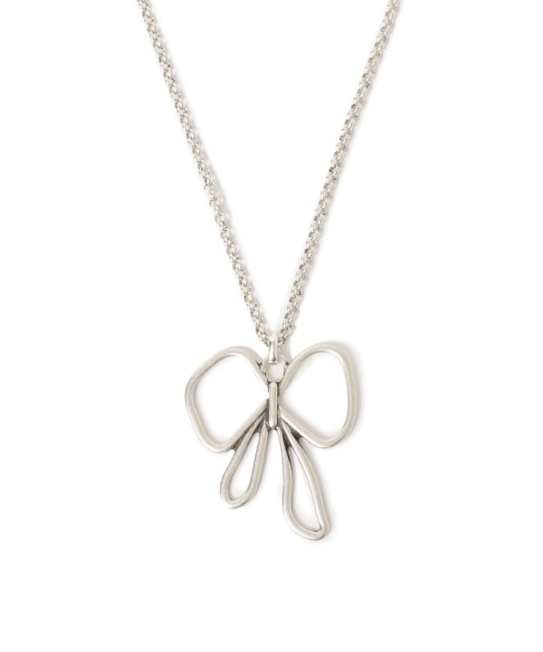 【Otro Accesorio】リボンネックレス 新品未使用】Otro Accesorio リボン ネックレス