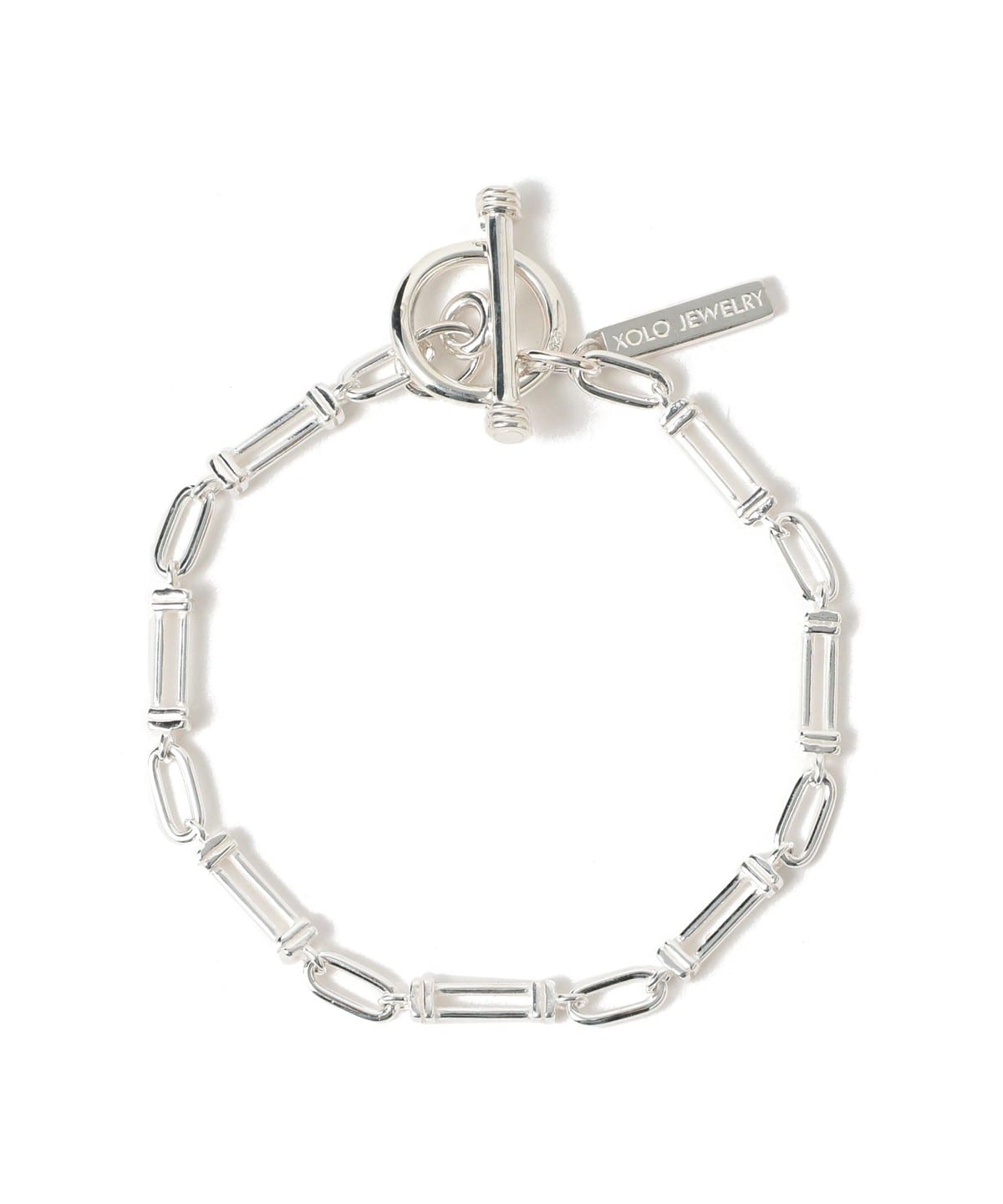 XOLO JEWELRY ショロ ジュエリー / Lantern Link Bracelet アクセサリー WOMEN SILVER ONE SIZE XOLO JEWELRY ショロ ジュエリー / Lantern Link Bracelet アクセサリー WOMEN SILVER ONE SIZE