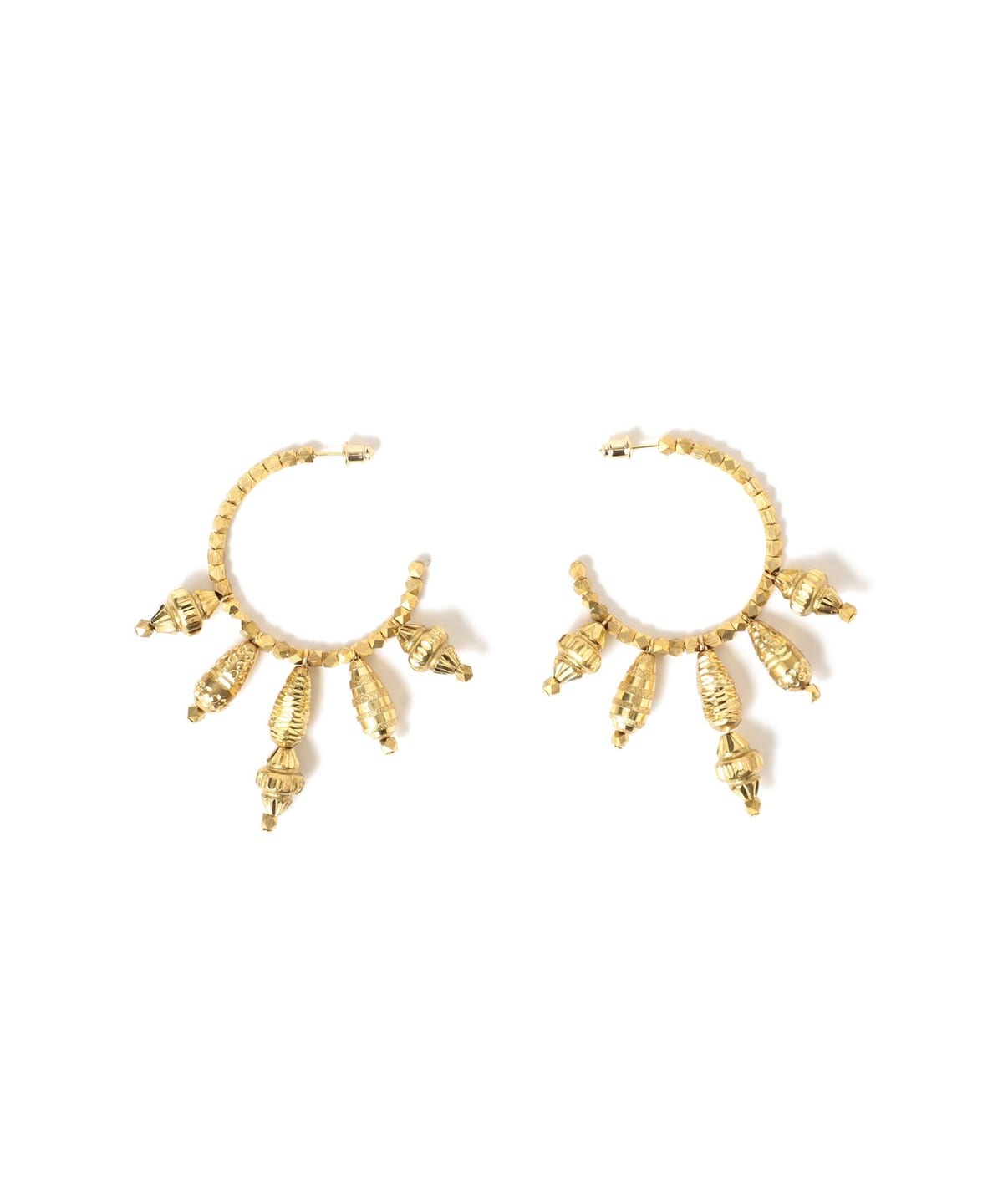 FUMIE=TANAKA フミエ タナカ / パターン ビーズ ピアス アクセサリー WOMEN GOLD ONE SIZE FUMIE=TANAKA フミエ タナカ / パターン ビーズ ピアス アクセサリー WOMEN GOLD ONE SIZE