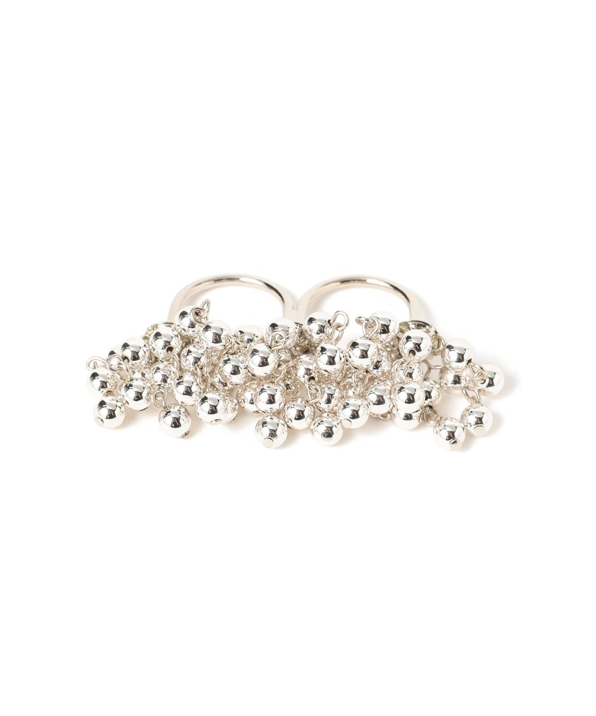 FUMIE=TANAKA フミエ タナカ / トリプル ボール リング アクセサリー WOMEN SILVER ONE SIZE FUMIE=TANAKA フミエ タナカ / トリプル ボール リング アクセサリー WOMEN SILVER ONE SIZE
