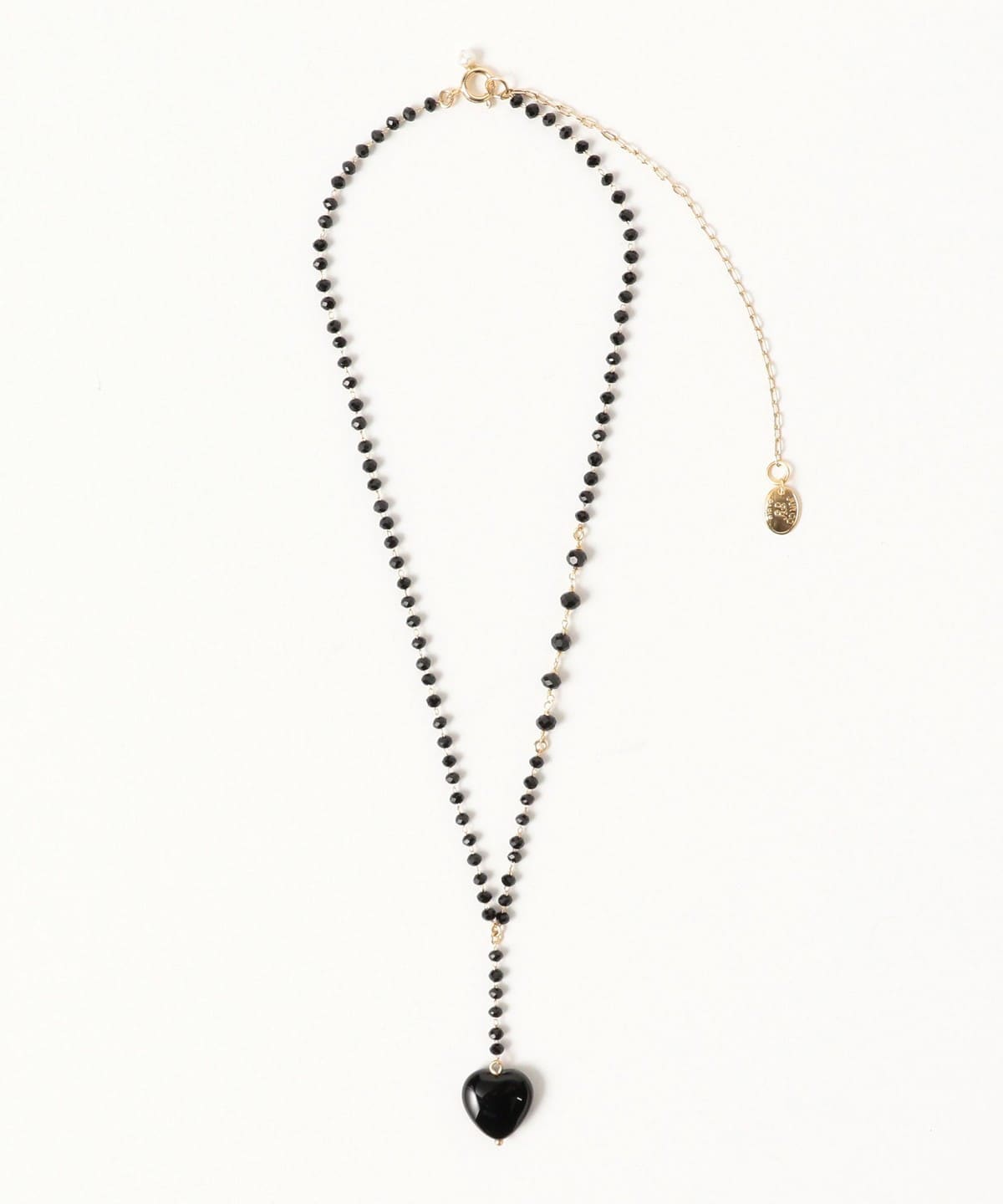 Ray BEAMS（レイ ビームス）Junco Paris / ブラックガラス＆オニキス