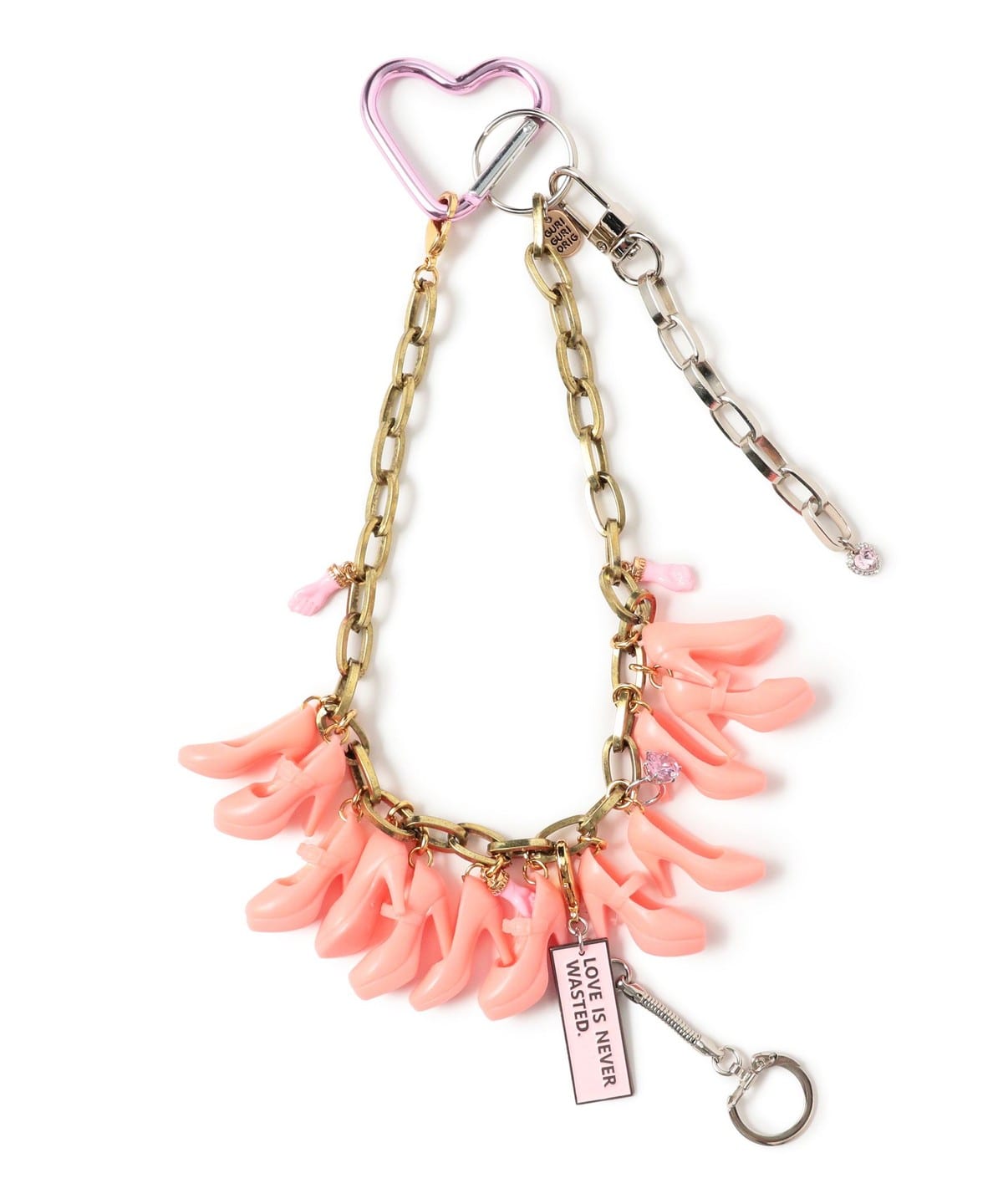 guriguri グリグリ / メニーヒール ネックレス アクセサリー WOMEN PINK ONE SIZE guriguri グリグリ / メニーヒール ネックレス アクセサリー WOMEN PINK ONE SIZE