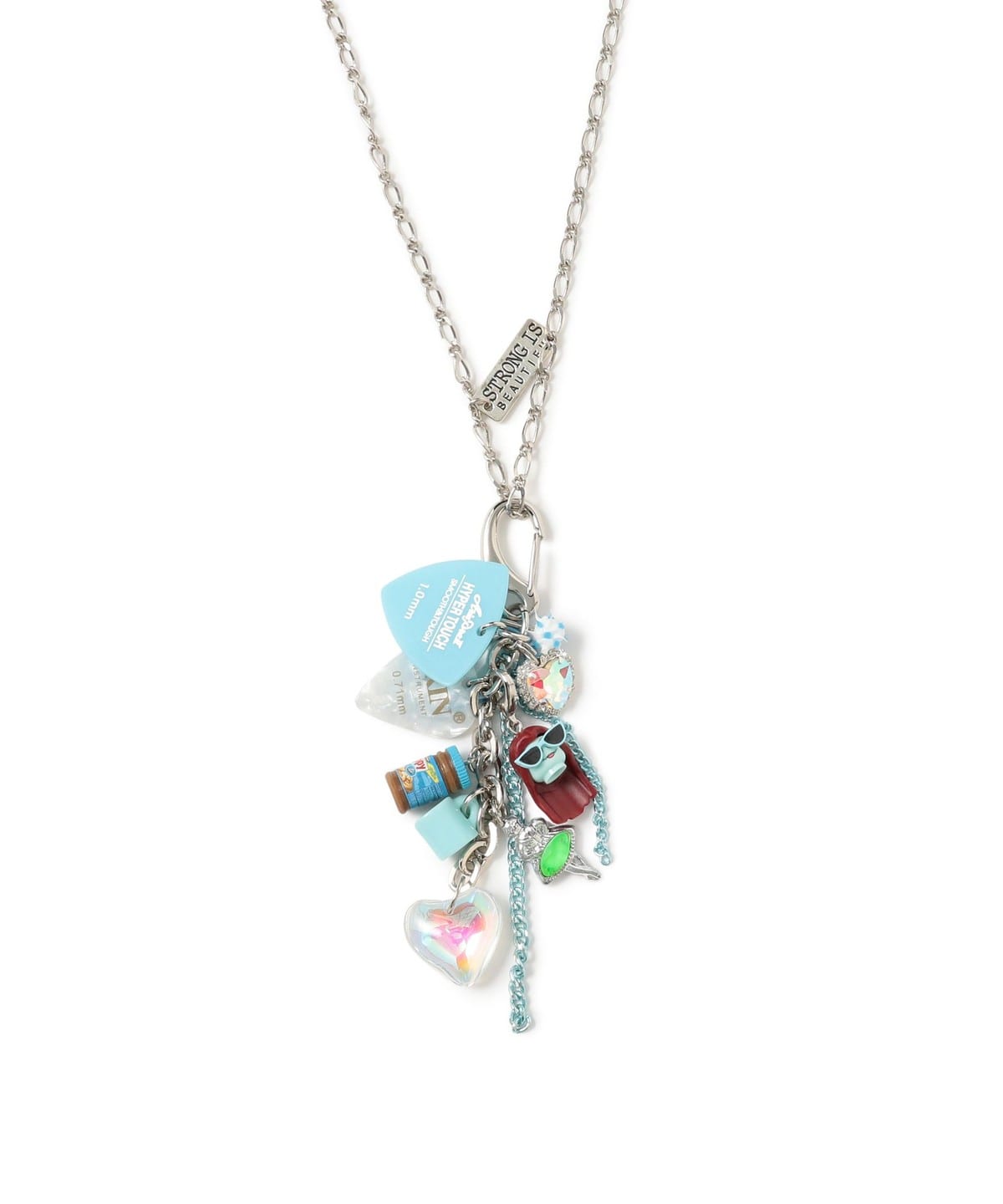 guriguri グリグリ / ブルー ミックス ロング ネックレス アクセサリー WOMEN MINT ONE SIZE guriguri グリグリ / ブルー ミックス ロング ネックレス アクセサリー WOMEN MINT ONE SIZE