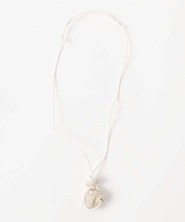 LEVENS JEWELS / MAXI STONE PEARL NECKLACE