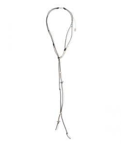 HYPNOTIZE / LETTERING MOLTEN STICK NECKLACE