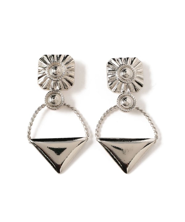 TOGA TOO / TRIANGLE PIERCED EARRINGS