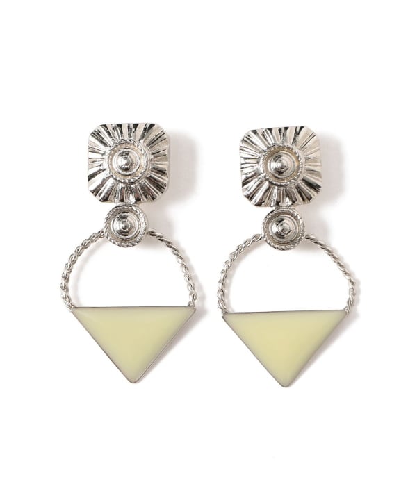 TOGA TOO / TRIANGLE PIERCED EARRINGS
