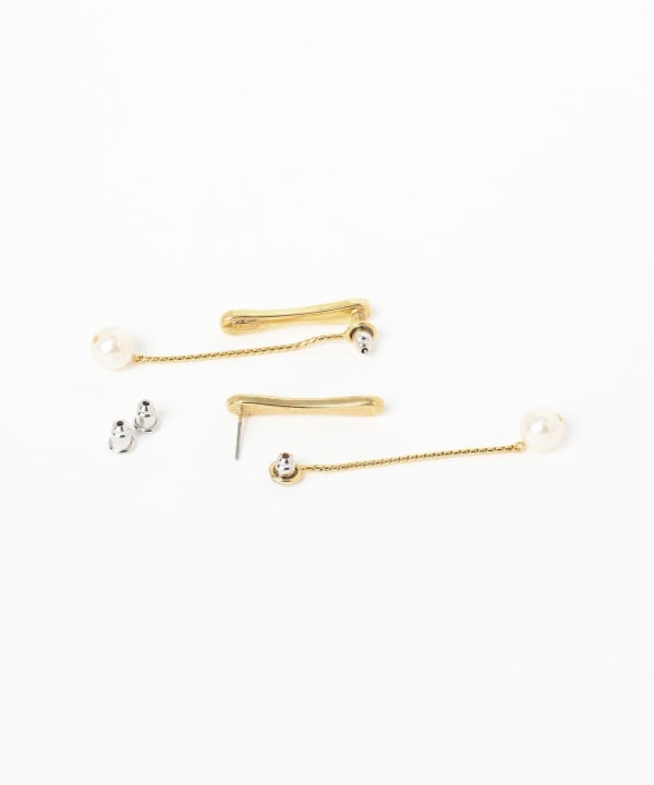 ADER.bijoux / ORDRE pearl ピアス