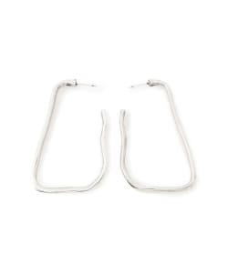 【WEB限定】OtroAccesorio / スクエア フープ ピアス