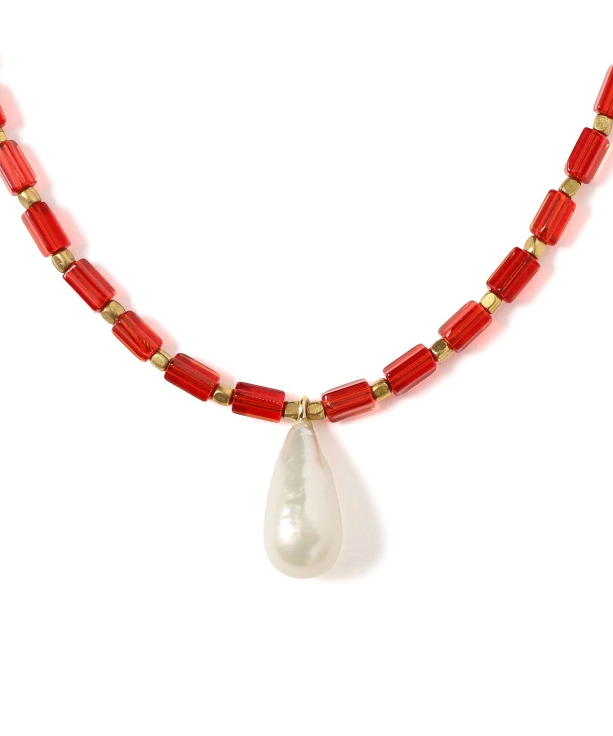 Ray BEAMS（レイ ビームス）FUMIE=TANAKA / Beads Pearl Necklace