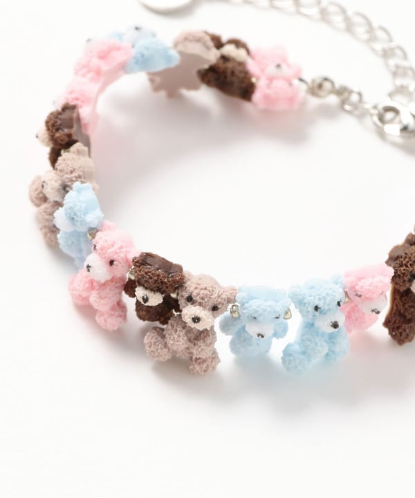LOTUS PINK / Bears ブレスレット