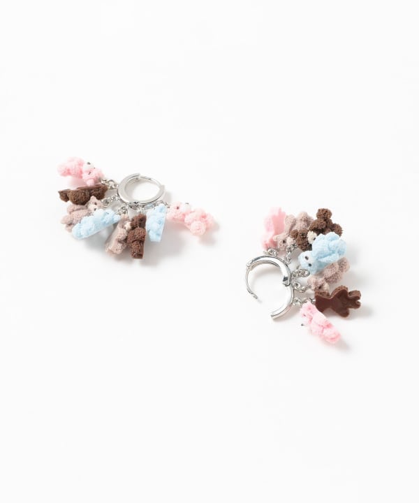 LOTUS PINK / Bears ピアス