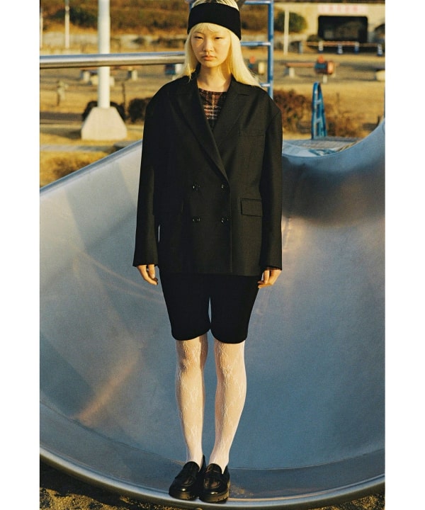 Ray BEAMS（レイ ビームス）I Hate Monday / flower lace ストッキング