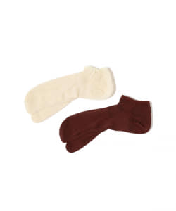 ▲○babaco / "LEFT AND RIGHT" 2set ソックス