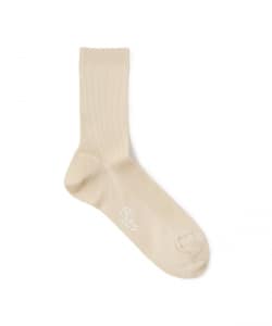 mercerized ribbed socks