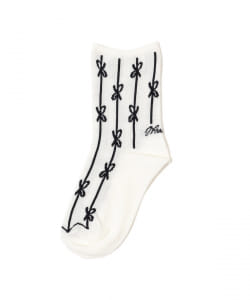○ MUVEIL / Ribbon socks