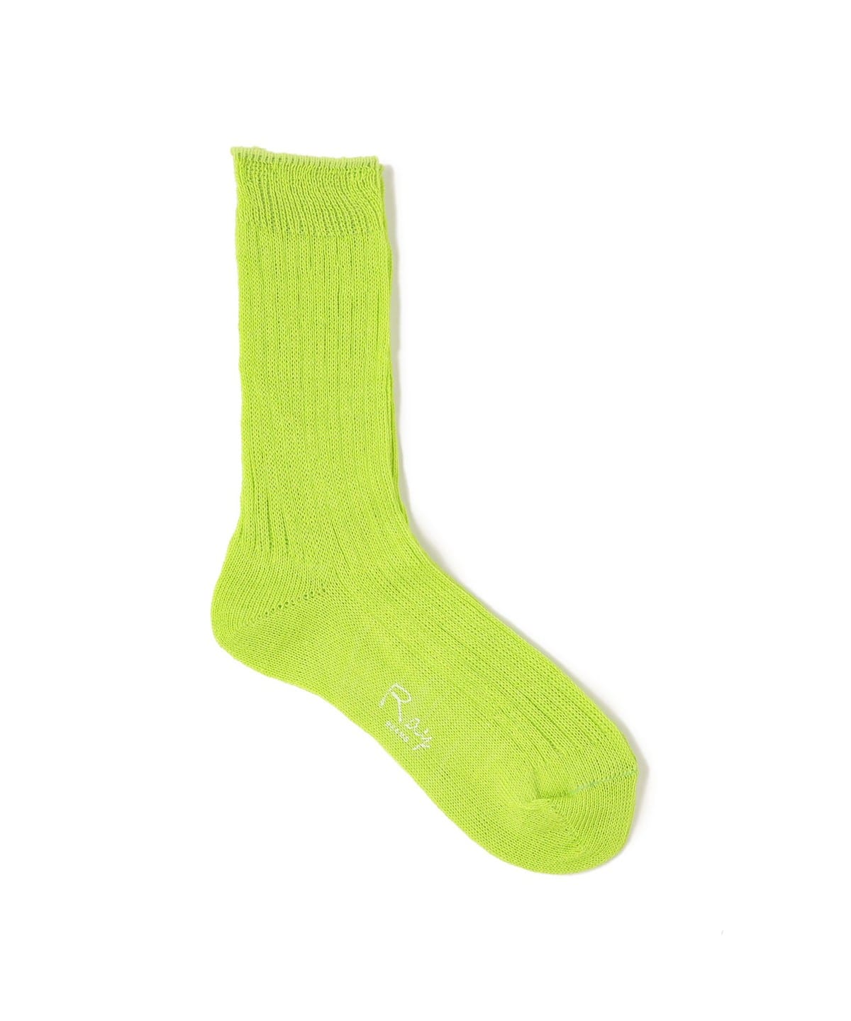 太リブ リネン ソックス レッグウェア WOMEN LIME ONE SIZE 太リブ リネン ソックス レッグウェア WOMEN LIME ONE SIZE