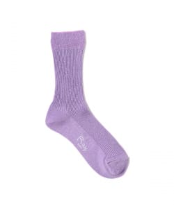Glitter and lamé ribbed socks