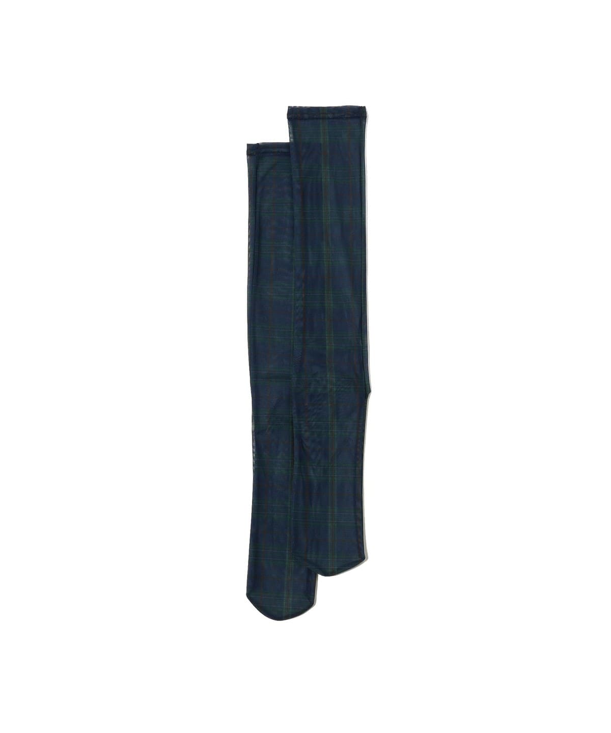 チュール チェック ソックス レッグウェア WOMEN NAVY ONE SIZE チュール チェック ソックス レッグウェア WOMEN NAVY ONE SIZE