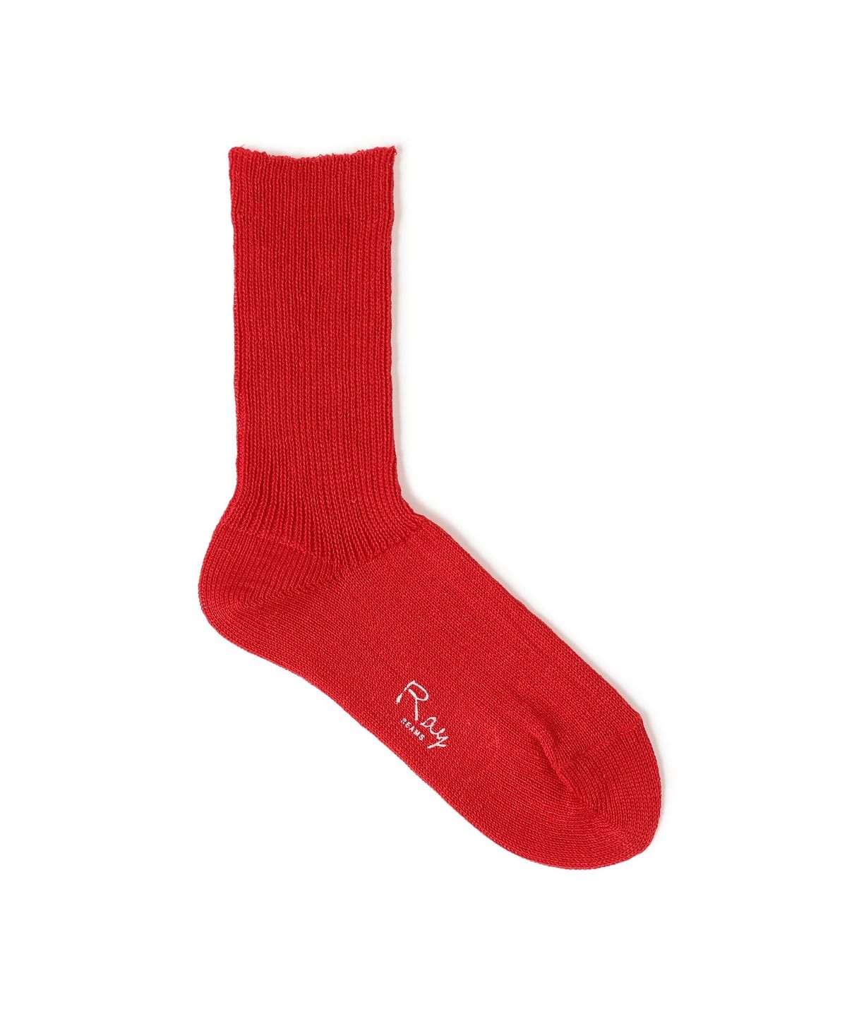 リブ リネン ソックス レッグウェア WOMEN RED ONE SIZE リブ リネン ソックス レッグウェア WOMEN RED ONE SIZE