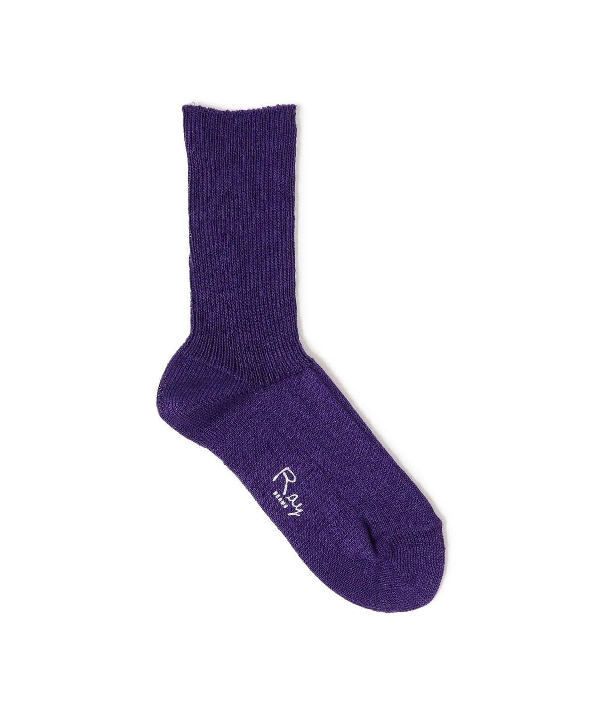 リブ リネン ソックス レッグウェア WOMEN PURPLE ONE SIZE リブ リネン ソックス レッグウェア WOMEN PURPLE ONE SIZE