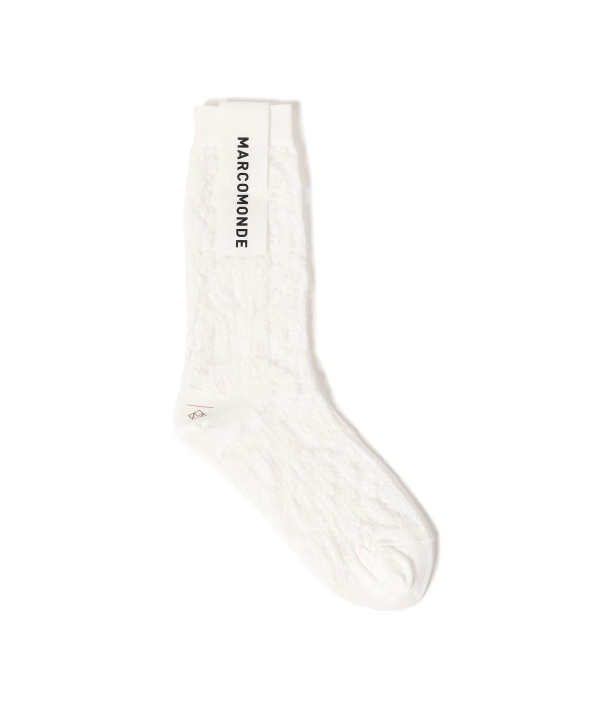 "MARCOMONDE マルコモンド / "LONDON" pattern 10 ソックス レッグウェア WOMEN WHITE ONE SIZE" "MARCOMONDE マルコモンド / "LONDON" pattern 10 ソックス レッグウェア WOMEN WHITE ONE SIZE"