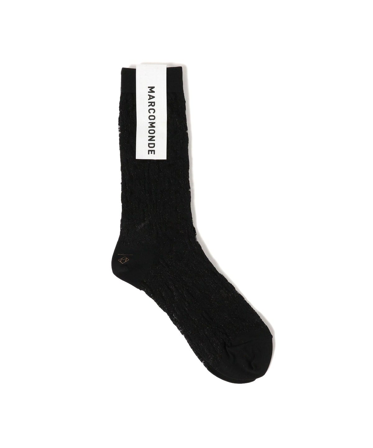 "MARCOMONDE マルコモンド / "LONDON" pattern 10 ソックス レッグウェア WOMEN BLACK ONE SIZE" "MARCOMONDE マルコモンド / "LONDON" pattern 10 ソックス レッグウェア WOMEN BLACK ONE SIZE"