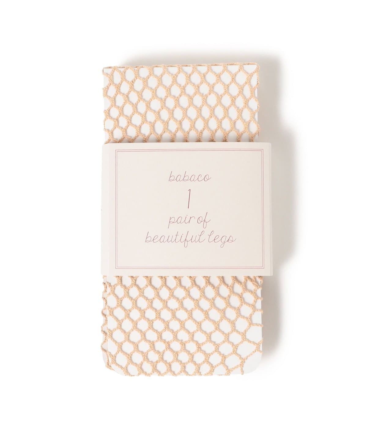 babaco ババコ / Fishnet Tights レッグウェア WOMEN Beige ONE SIZE babaco ババコ / Fishnet Tights レッグウェア WOMEN Beige ONE SIZE